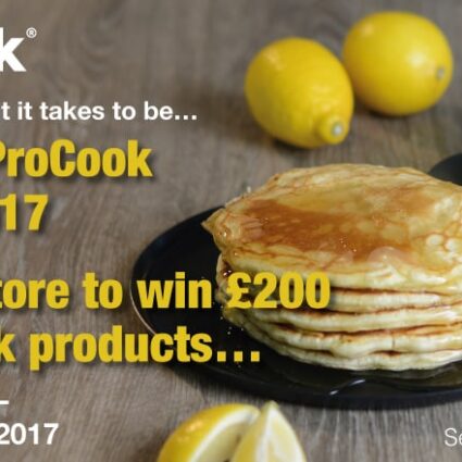 Flip the most pancakes and win £200 to spend at ProCook!