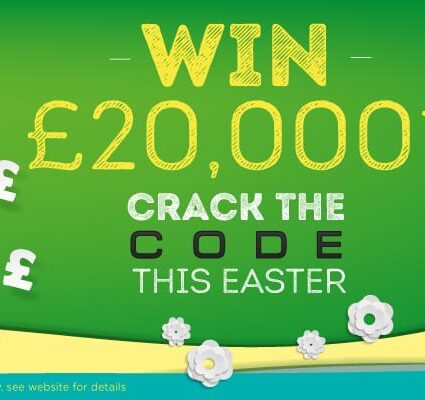 Crack the Code to win cash this Easter