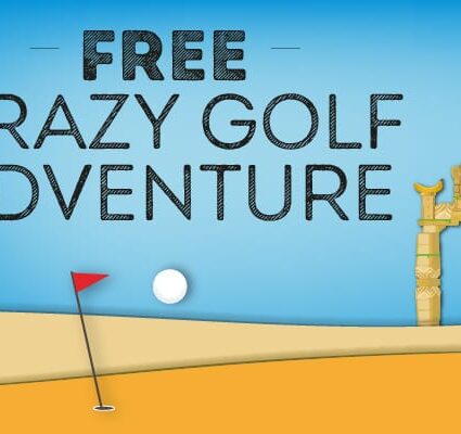 Get cracking on our free crazy golf course!