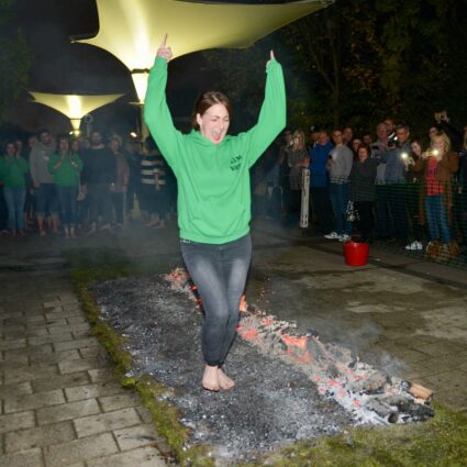 Lakeside’s management team hot foots it for charity