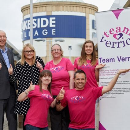 Team Verrico chosen as Lakeside Village charity of the year for 2018