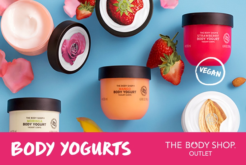 Bodyshop yoghurts graphic