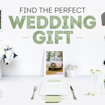 Top tips for finding the perfect wedding gift
