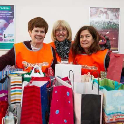 Christmas shoppers raise cash for people living with dementia