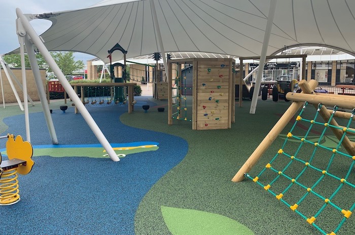 Play area climbing activities