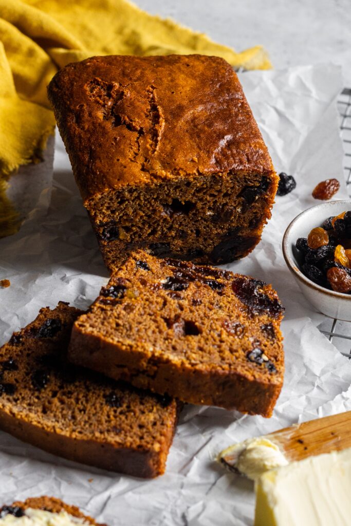 Vegan Malt Loaf Grape Tree scaled