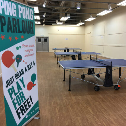 Pop-up Ping Pong Parlour returns to Lakeside Village