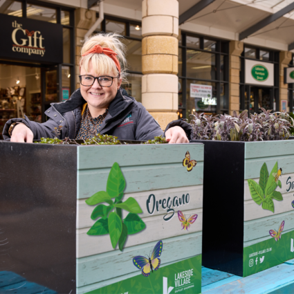 Lakeside Village’s new herb garden to encourage community to cook