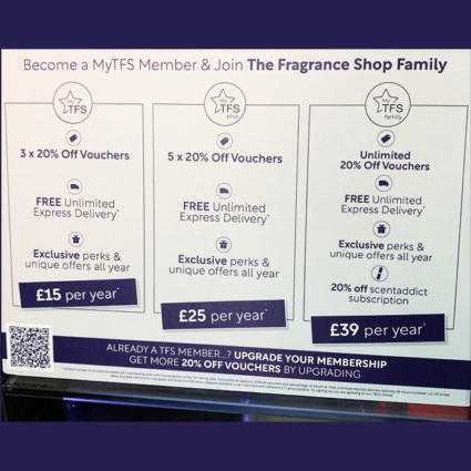Become a MyTFS Member & Join The Fragrance Shop Family