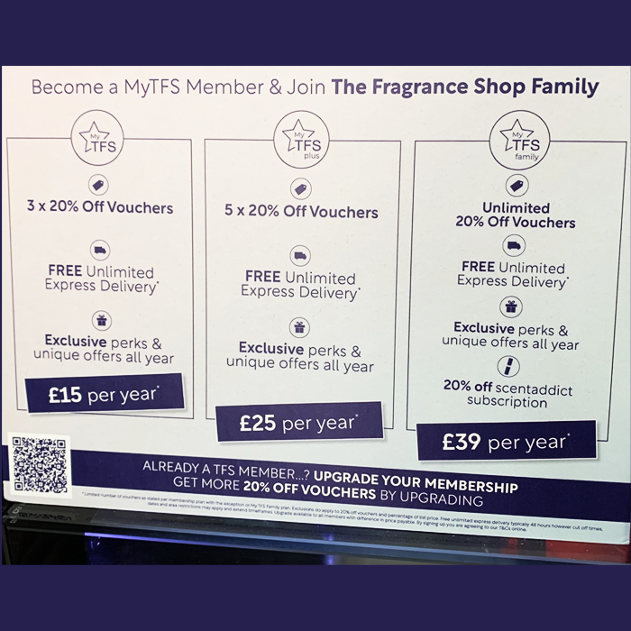 Become a MyTFS Member & Join The Fragrance Shop Family Become a MyTFS Member & Join The Fragrance Shop Family