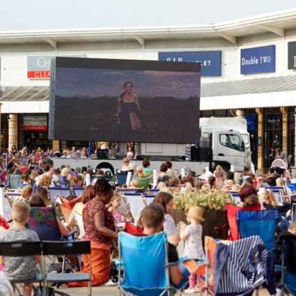 Summer cinema is back at Lakeside!