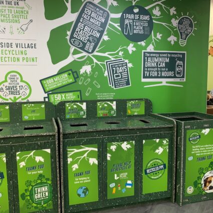 We are always looking at ways to improve our recycling