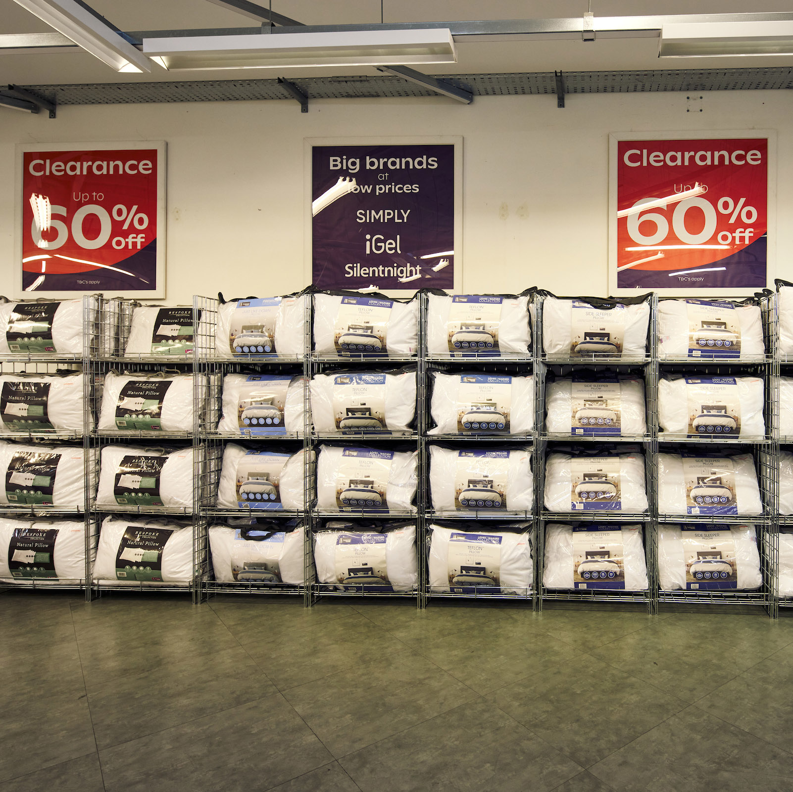 Bensons Outlet Pillows Duverts
