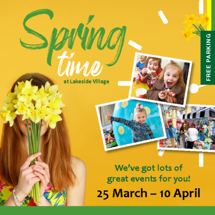 <strong>Join in the Easter fun at Lakeside Village</strong>