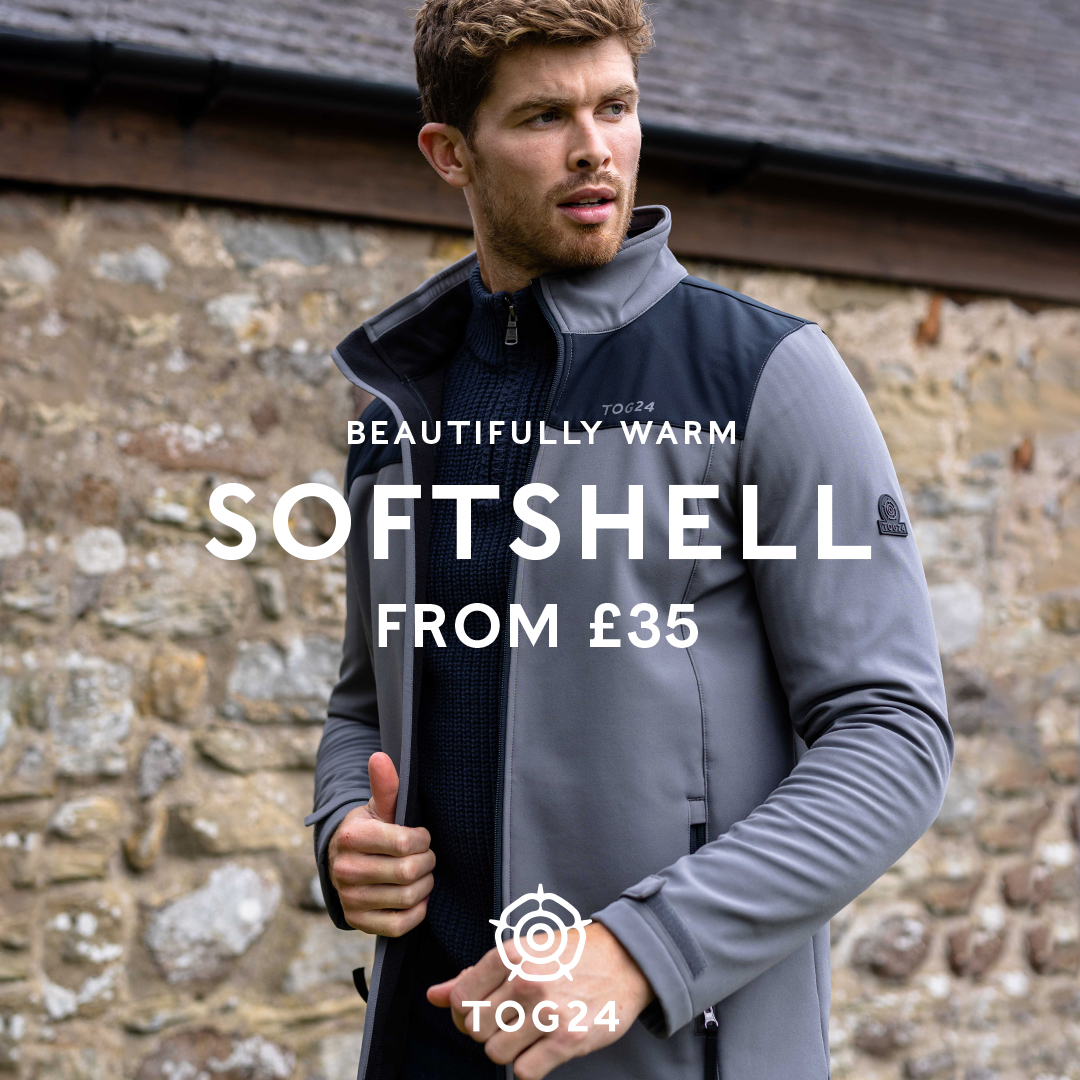 Softshell from £35 @TOG24
